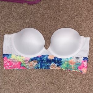 VS Pink strapless bra